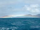 Departing rainbow: Leaving Jost Van Dyke
